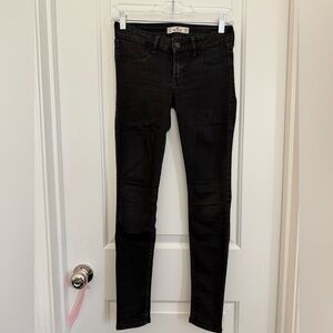 HOLLISTER mid-rise super skinny jeans, Size 1S (25 short)